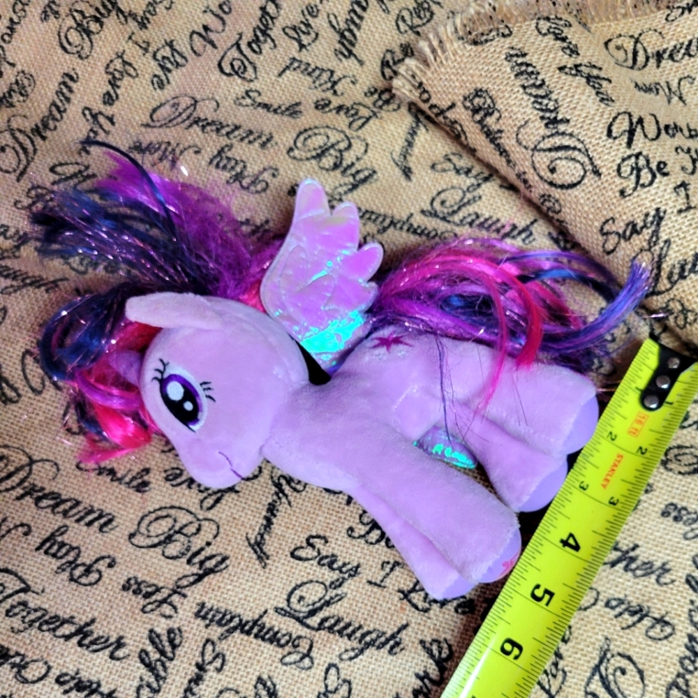 My little pony plush Twilight sparkle pony-purple